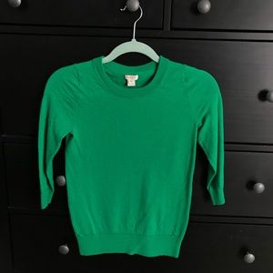 J.Crew quarter sleeve sweater